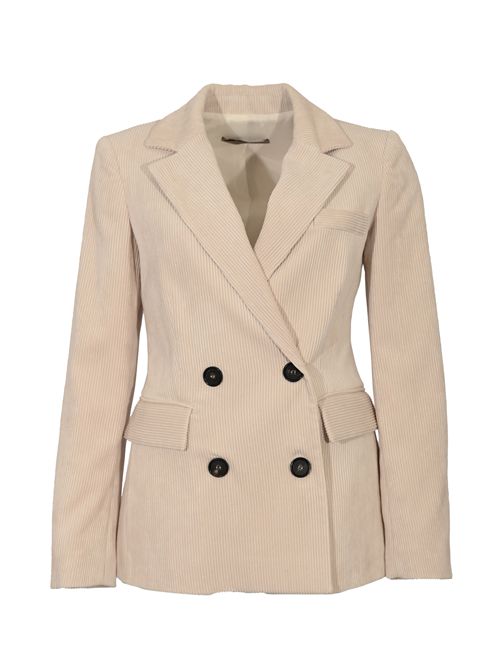 Giacca doppiopetto in velluto a coste D. Exterior | 619023LATT